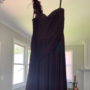 David’s bridal long formal dress